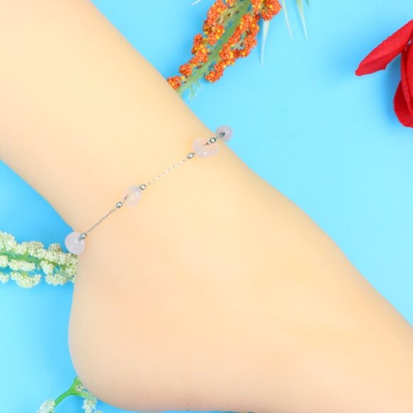 Elegant Handmade Anklet – Perfect for Women & Girls | Ideal Gift Option, DYC1628 - Picture 6 of 11